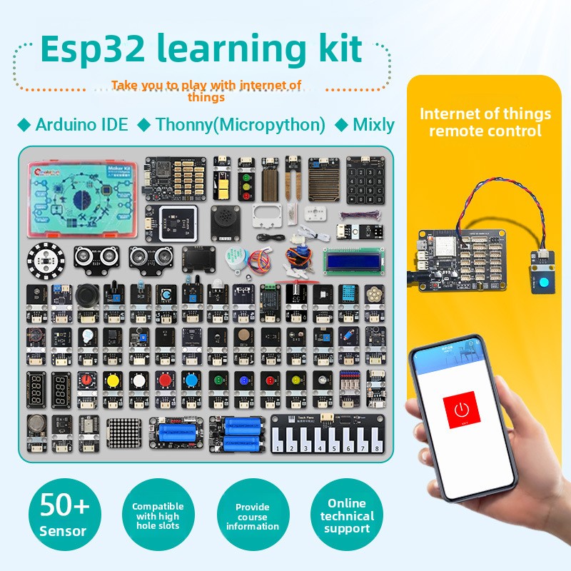 Iot Kit Beginner - Плата разработки ESP32: Комплект для IoT-разработки