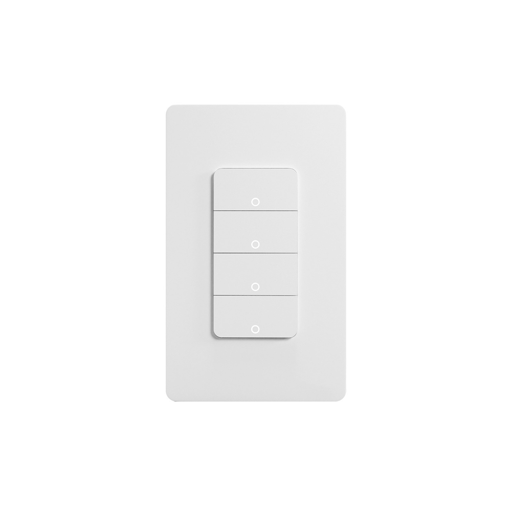 Smart Light Switch Wifi - THIVN-Matter Умный Wi-Fi выключатель света, 4-клавишный,