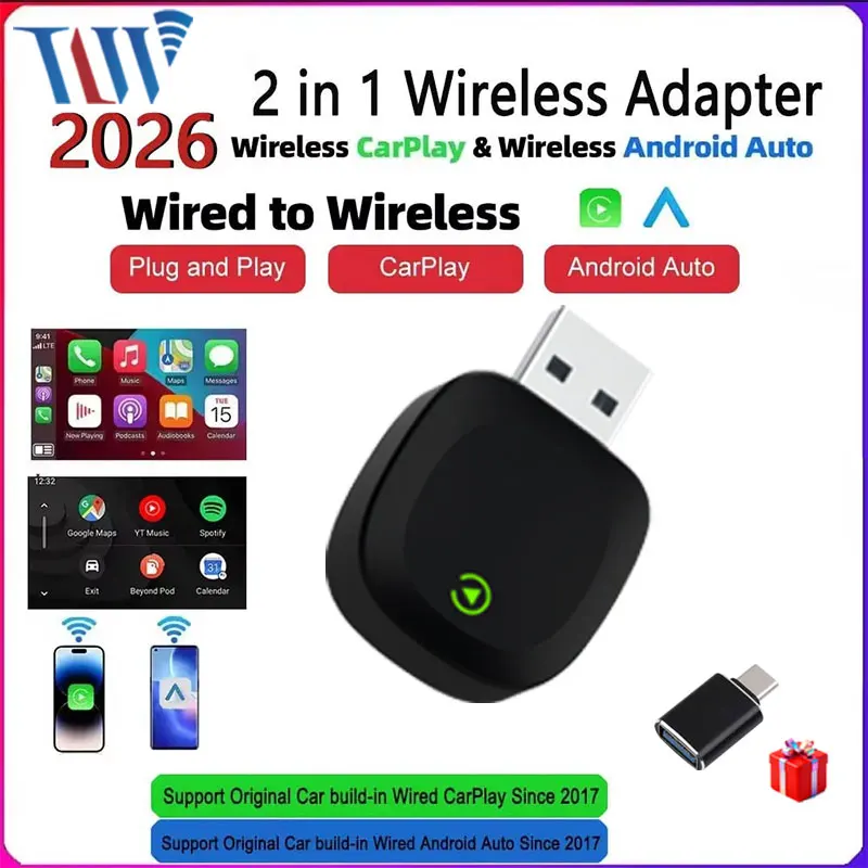 Wifi Smart Plug - Беспроводной адаптер TrolinkTek CarPlay Android 2026: