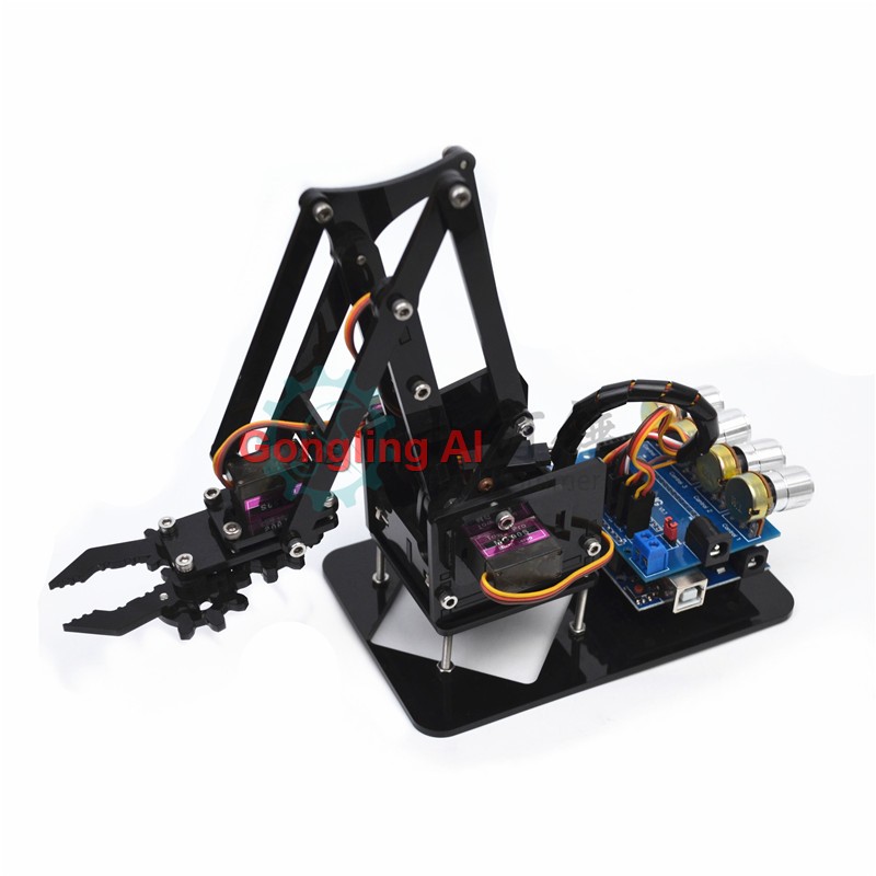 Stem Robotics Kit - Набор для сборки робота-манипулятора STEM 4