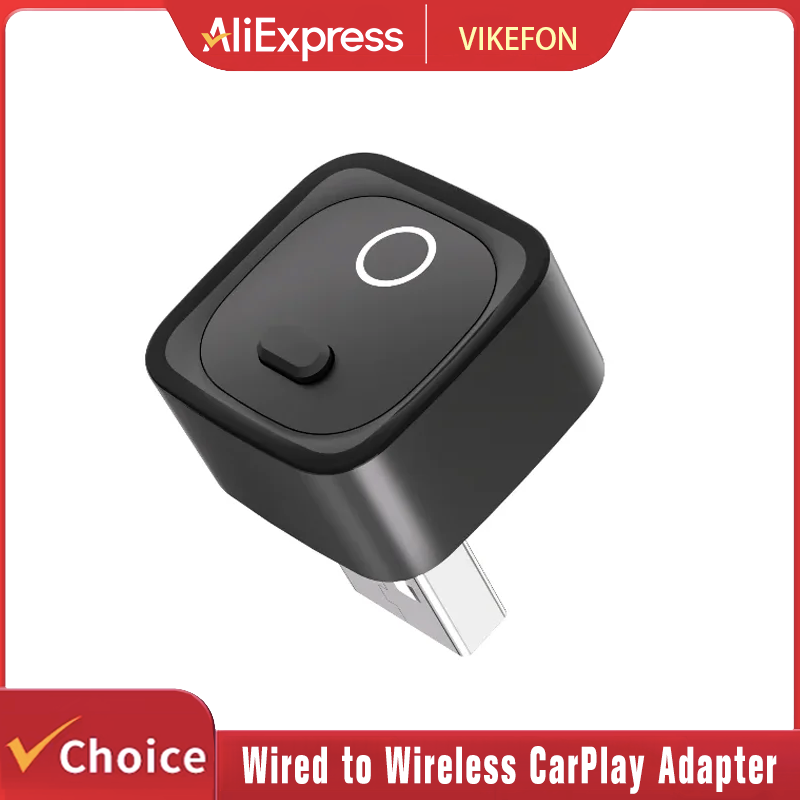 Wifi Smart Plug - Беспроводной адаптер CarPlay CA525-M: миниатюрный, проводной
