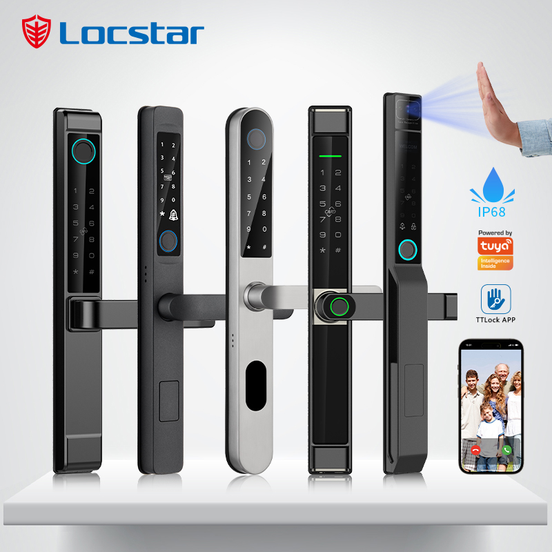 Smart Door Lock Wifi - Умный электронный водонепроницаемый уличный дверной замок