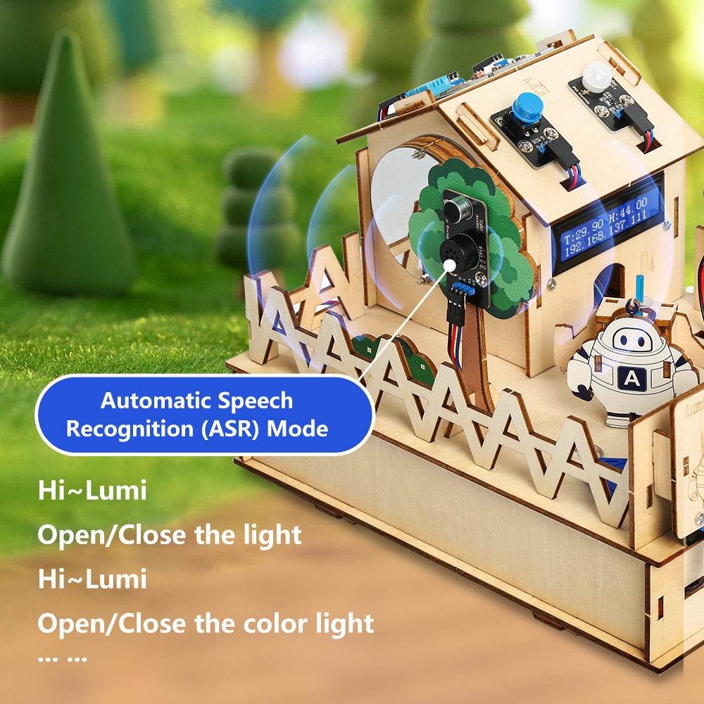 Умный домашний STEM-набор ACEB – обзор и цена Esp32 Smart Home Kit