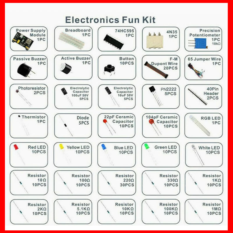 Электронные компоненты, электр – обзор и цена Esp32 Smart Home Kit