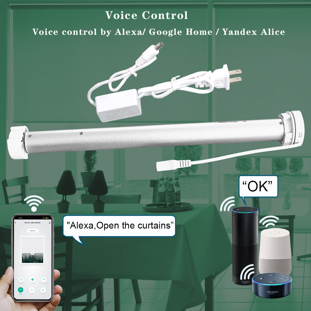 Мотор для рулонных штор Tuya W – обзор и цена Smart Home Automation Kit