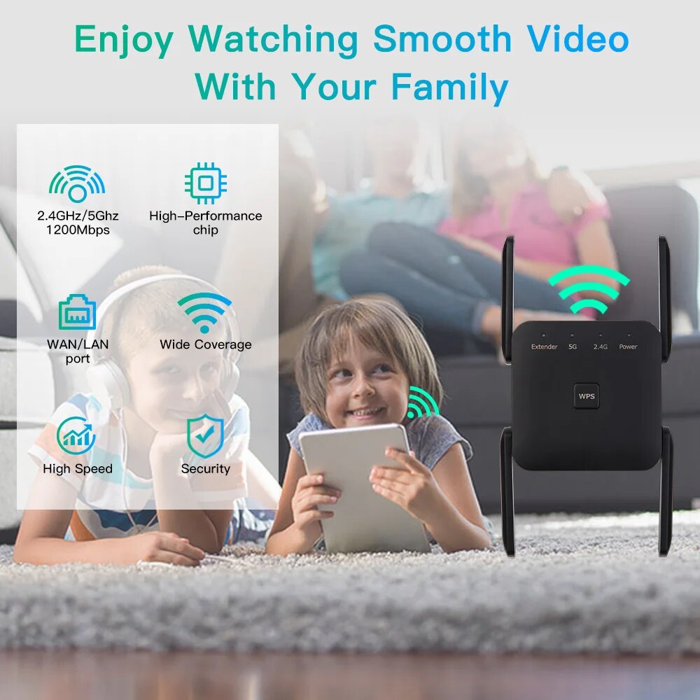 Wi-Fi повторитель 1200 Мбит/с  – обзор и цена Wifi Smart Plug