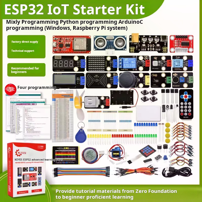 Плата для разработки ESP-32, н – обзор и цена Iot Kit Beginner