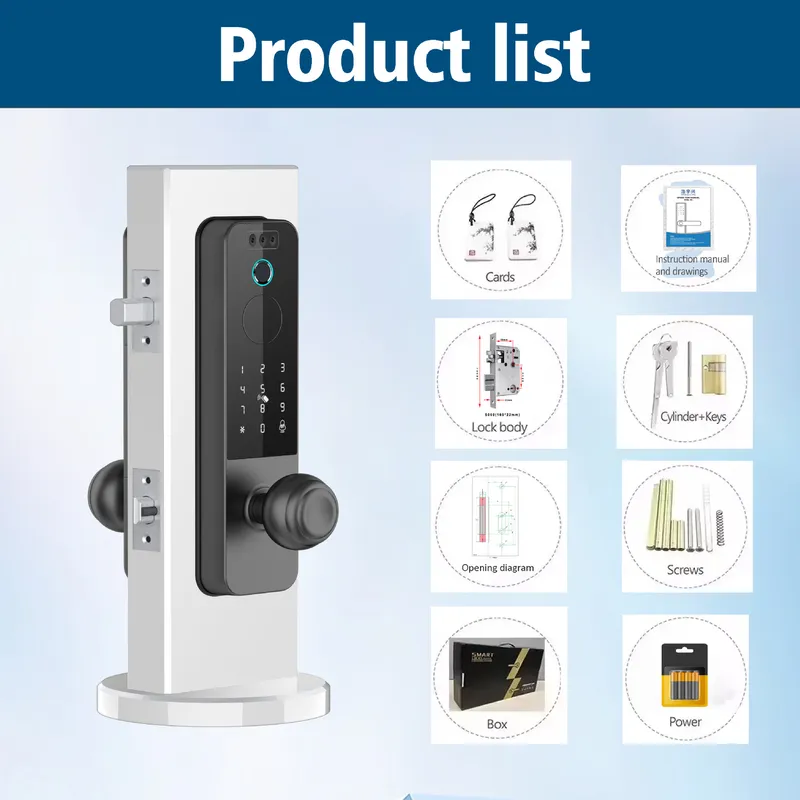 Умный замок для деревянных две – обзор и цена Smart Door Lock Wifi