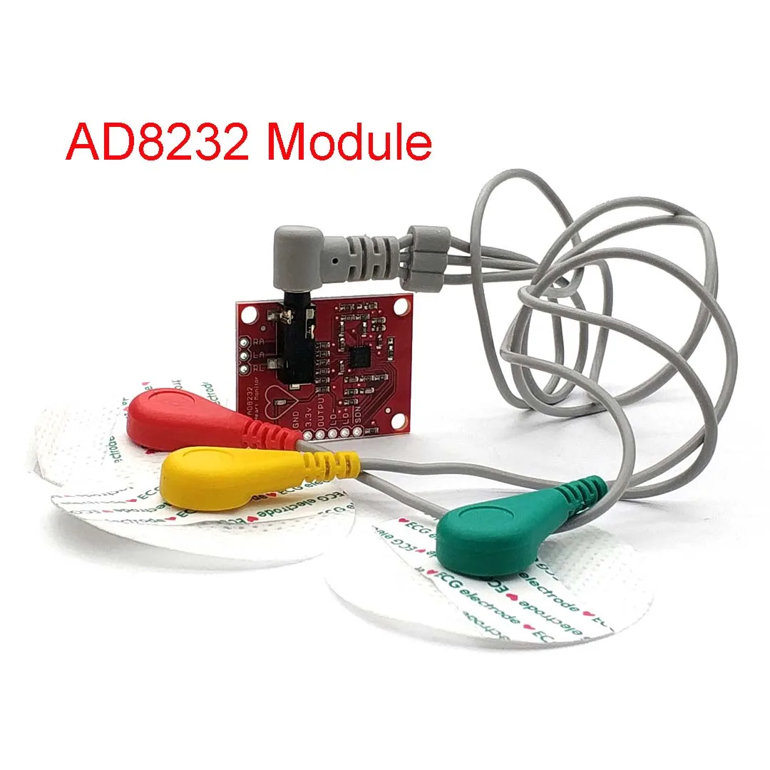 ЭКГ модуль AD8232 измерение по – обзор и цена Sensor Kit Arduino