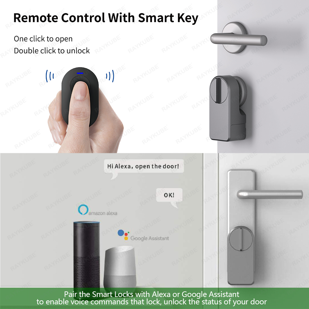 RAYKUBE A1 Pro Tuya BEL Компле – обзор и цена Smart Door Lock Wifi