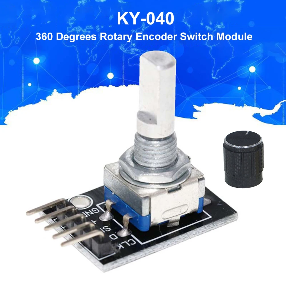 Модуль поворотного энкодера KY – обзор и цена Sensor Kit Arduino