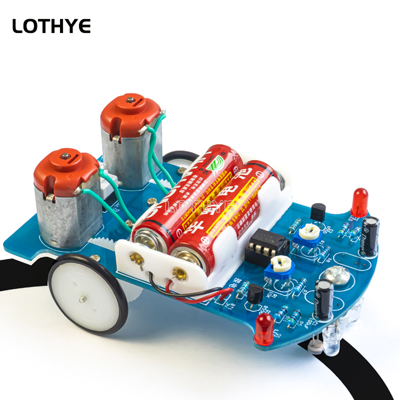 Интеллектуальная линия слежени – обзор и цена Electronics Project Kit