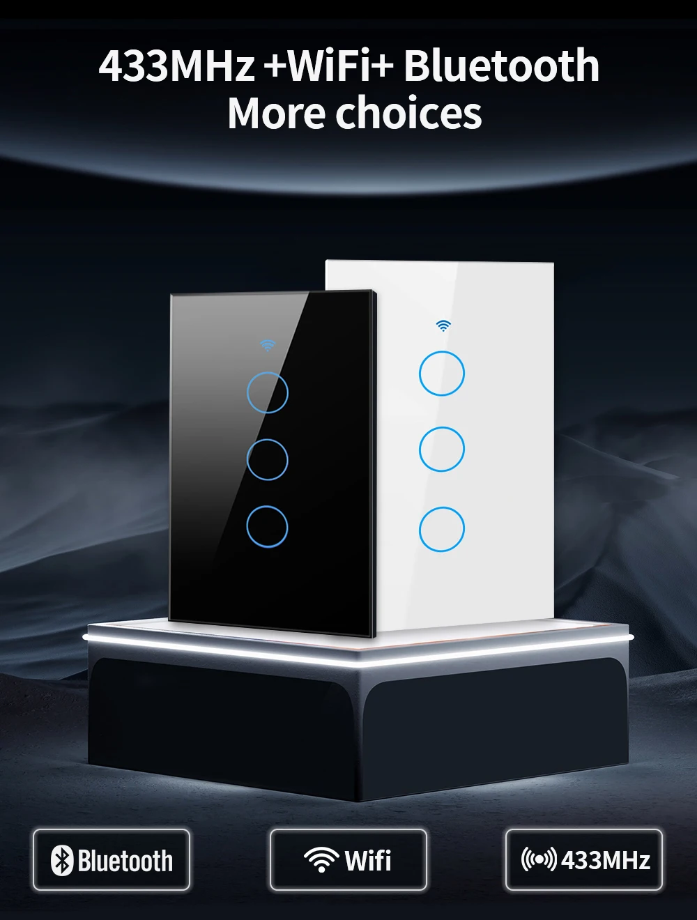 Умный выключатель TNCE Tuya Wi – обзор и цена Smart Light Switch Wifi