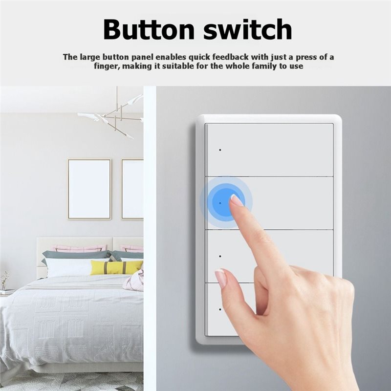 DTA4 – голосовое управление дл – обзор и цена Smart Light Switch Wifi