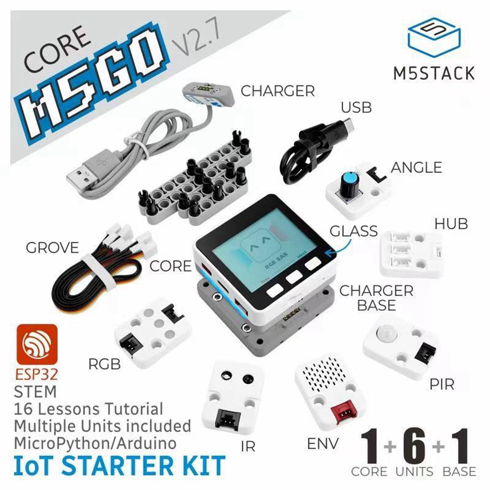Стартовый комплект M5stack M5G – обзор и цена Iot Kit Beginner