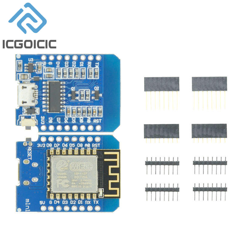 D1 Mini-Mini NodeMcu 4M Bytes  – обзор и цена Esp8266 Relay Module