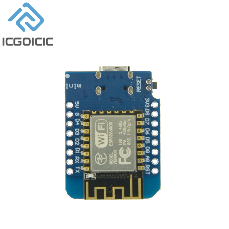 D1 Mini-Mini NodeMcu 4M Bytes  – обзор и цена Esp8266 Relay Module