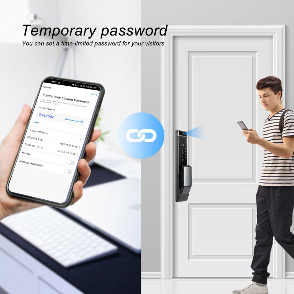 Умный дверной замок без ключа  – обзор и цена Smart Door Lock Wifi