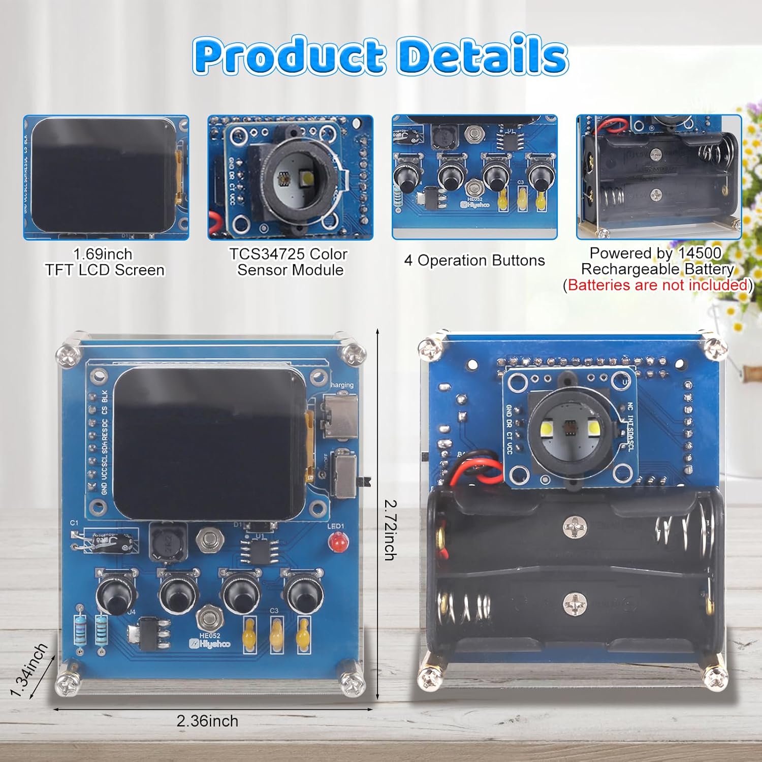Набор для самостоятельной сбор – обзор и цена Esp32 Smart Home Kit