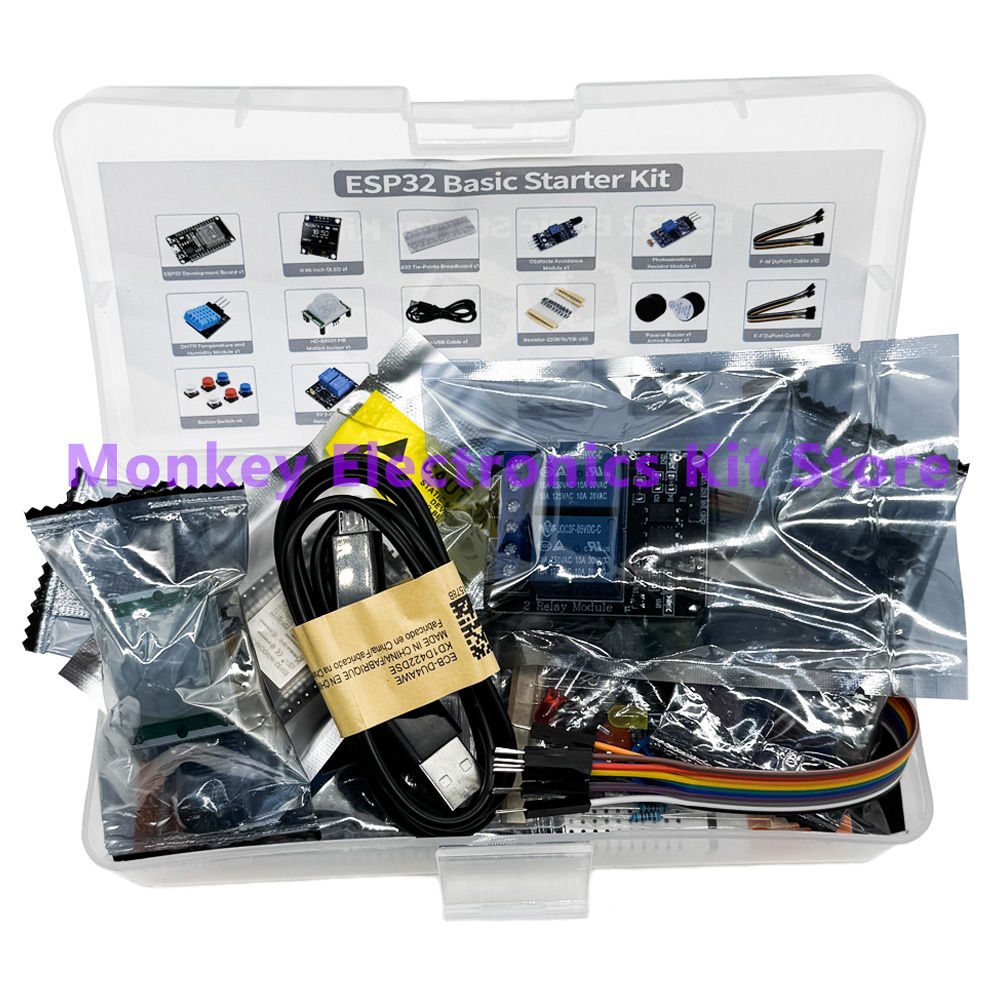 Базовый стартовый комплект ESP – обзор и цена Esp32 Smart Home Kit