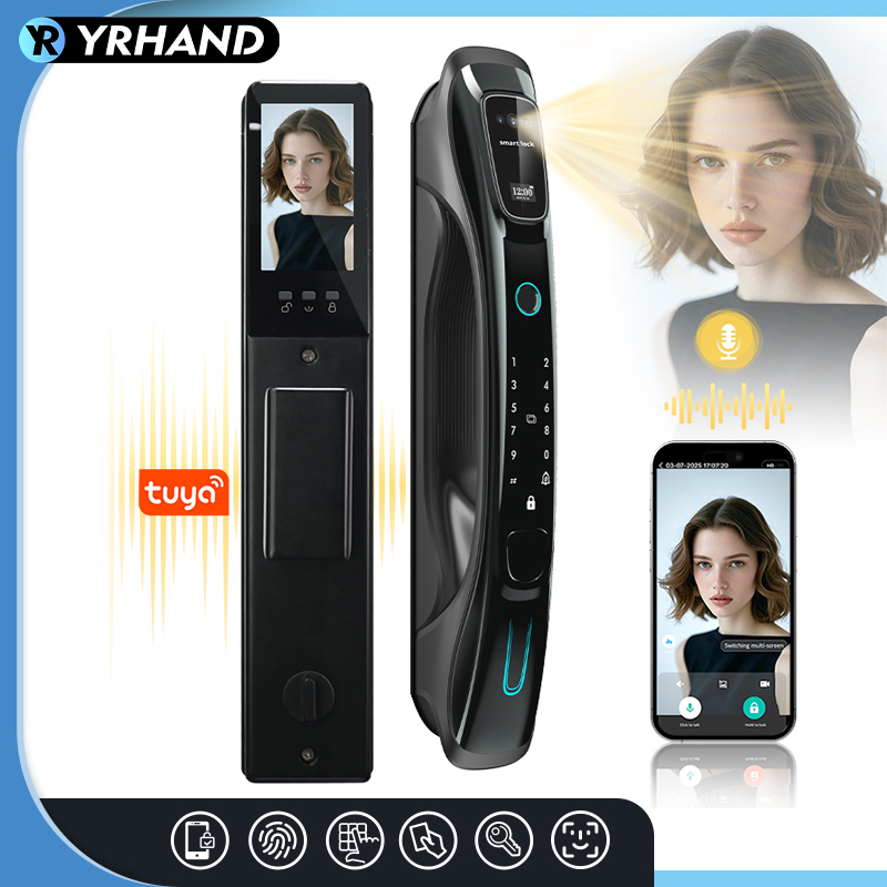 Умный замок с 3D-распознавание – обзор и цена Smart Door Lock Wifi
